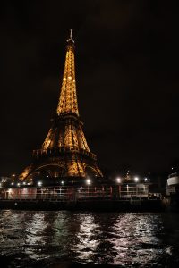 Eiffel Tower view from Seine River