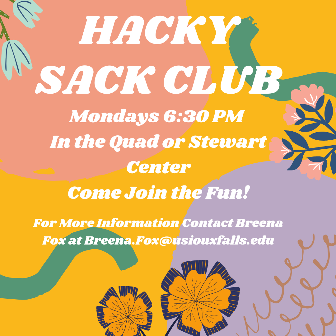 University of Sioux Falls Hacky Sack Club The Vessel